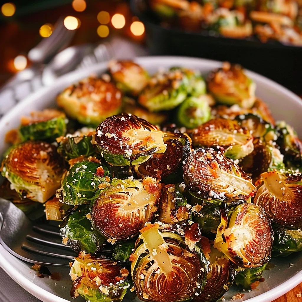 Tips for Garlic Parmesan Roasted Brussels Sprouts