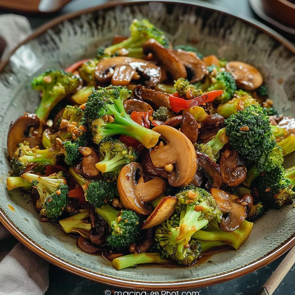 Tips for Savory Stir Fry with Broccoli and Mushrooms