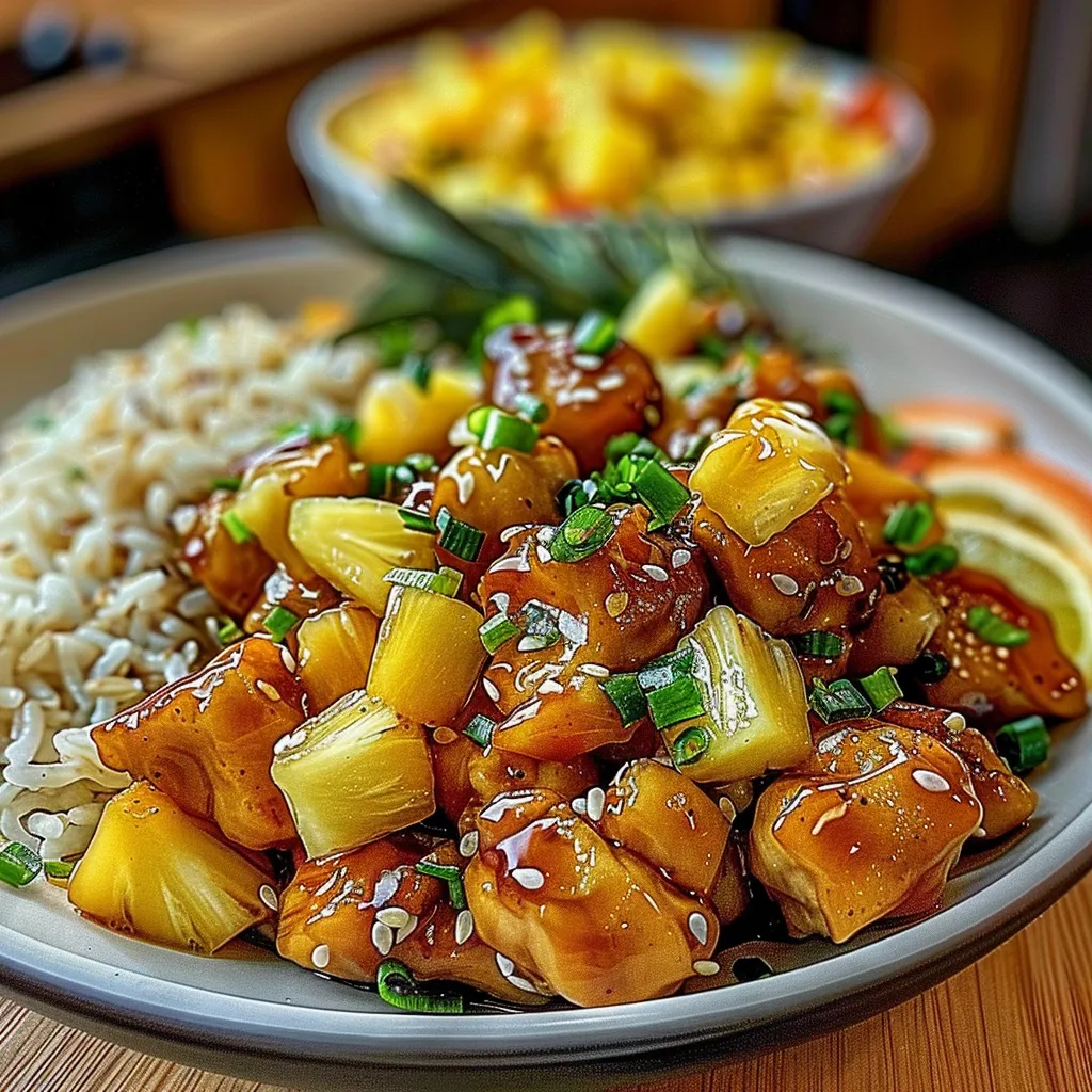 Tips for Pineapple Chicken and Rice