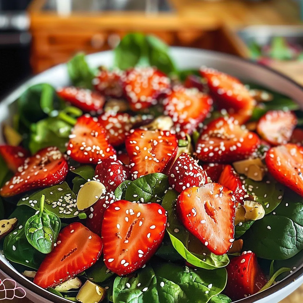 Tips for Strawberry Spinach Salad