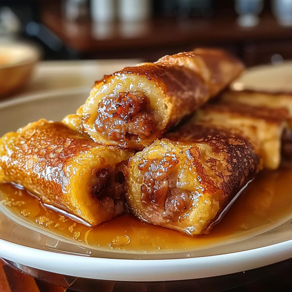 Tips for Sausage French Toast Roll-Ups Recipe