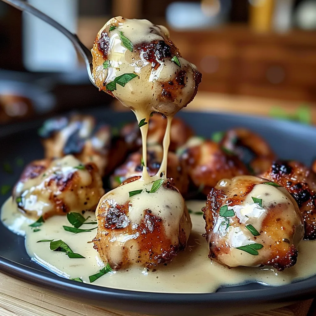 Tips for Grilled Chicken Bites with Creamy Garlic Sauce
