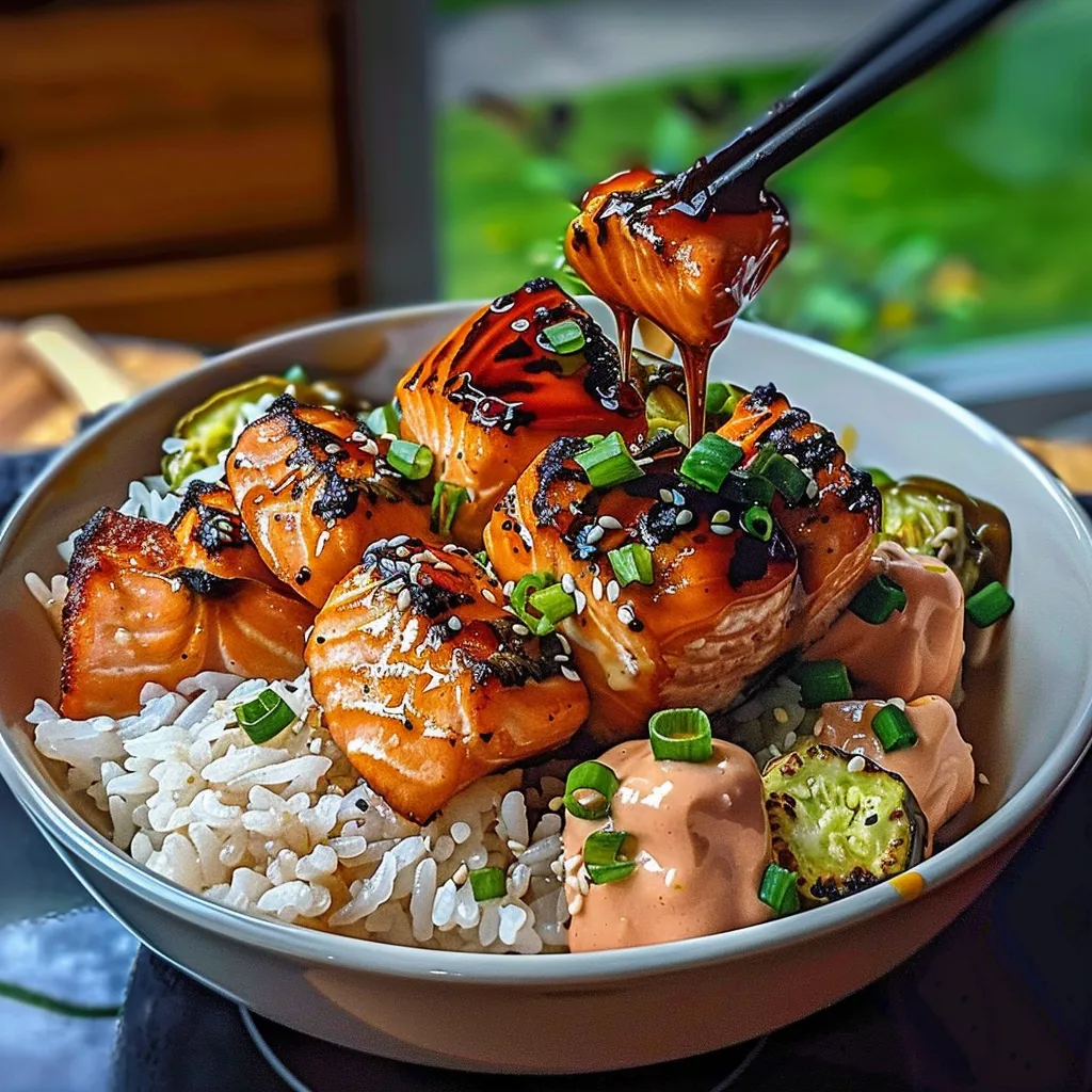Tips for Sriracha Honey Salmon Bowls