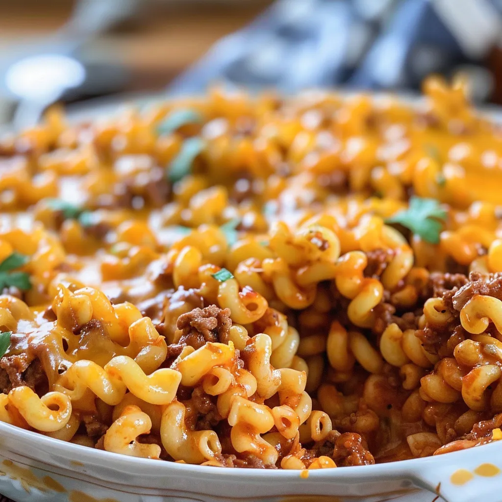 Tips for Easy Cheesy Sloppy Cheeseburger Pasta Recipe