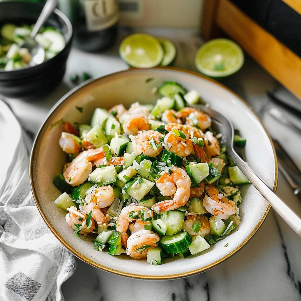 Tips for Cucumber Shrimp Salad
