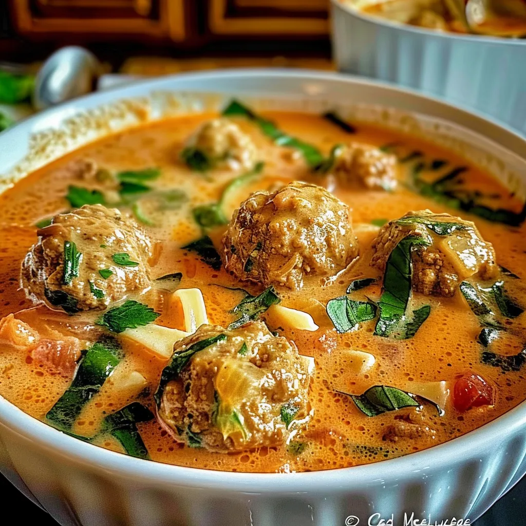 Tips for Creamy Italian Meatball Soup