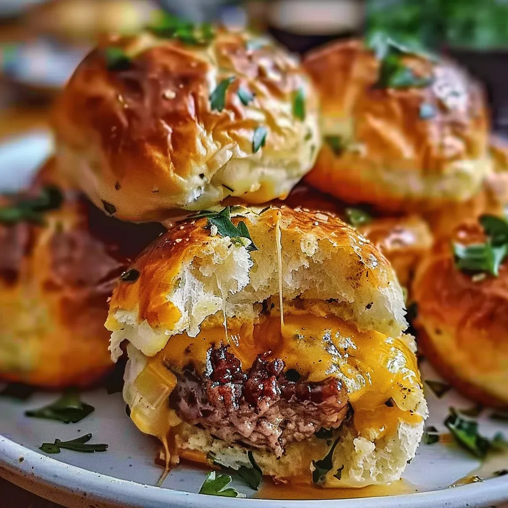 Tips for Garlic Parmesan Cheeseburger Bombs