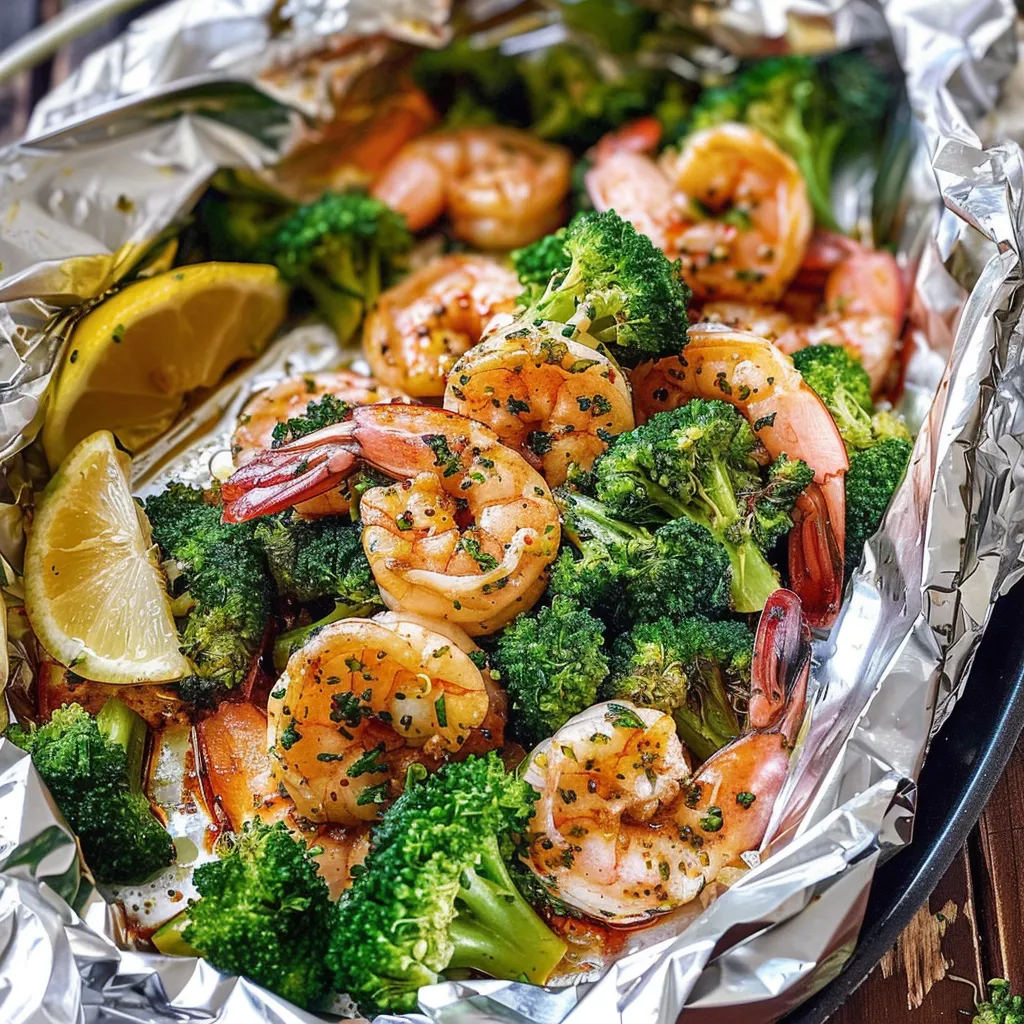 Tips for Shrimp and Broccoli Foil Packs with Garlic Lemon 