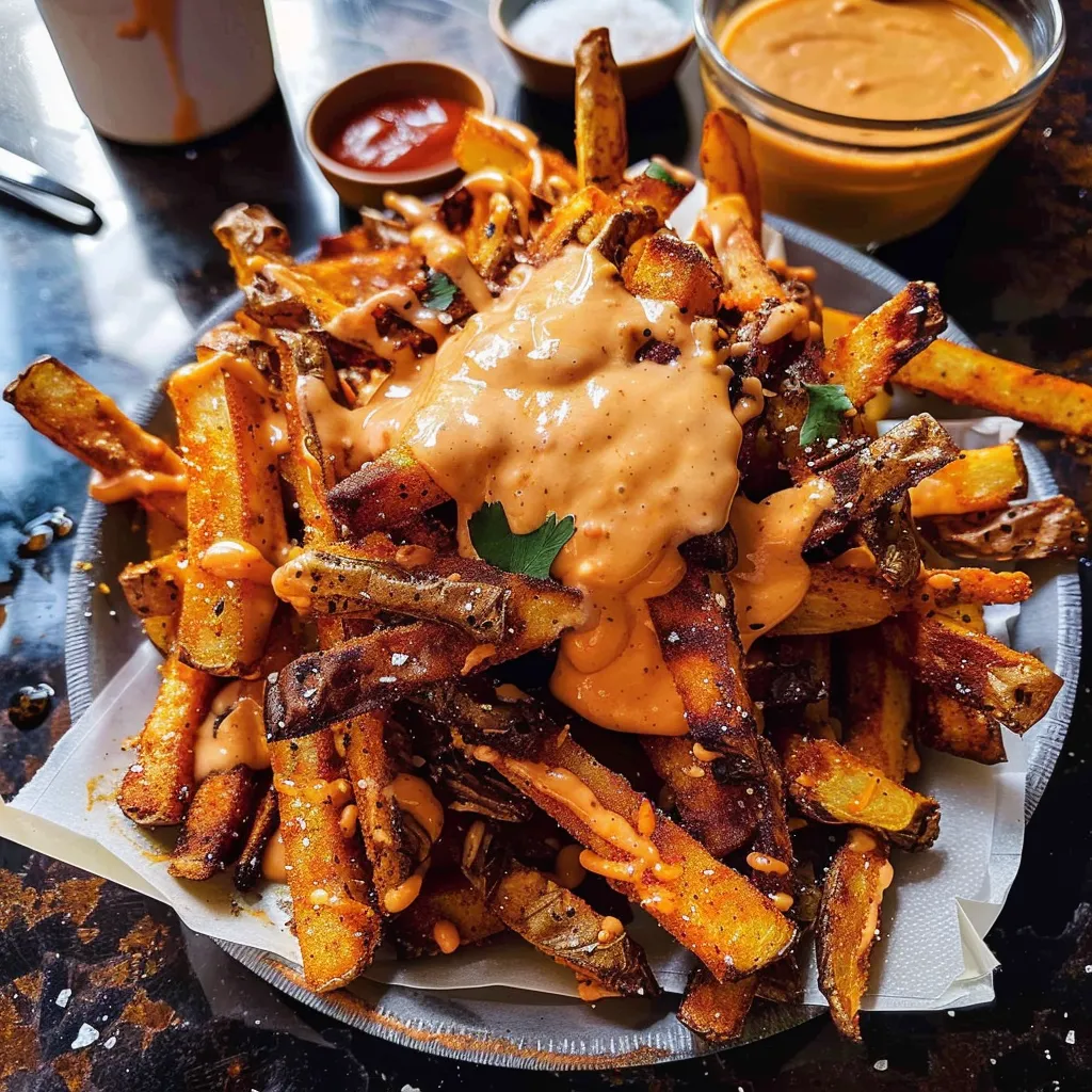 Tips for Nacho Fries with Chipotle Queso.