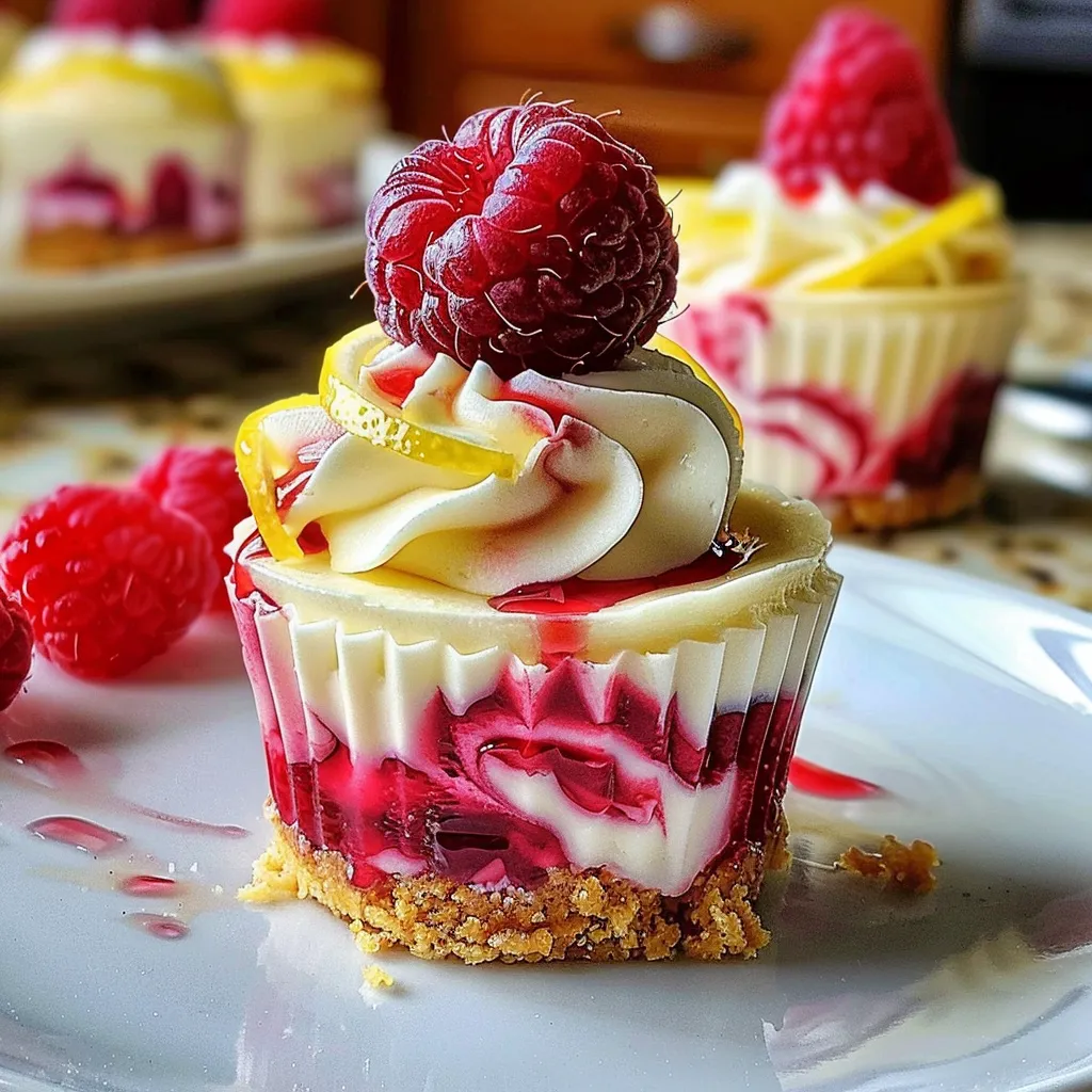 Tips for Luscious Lemon Raspberry Swirl Cheesecake Cups聽