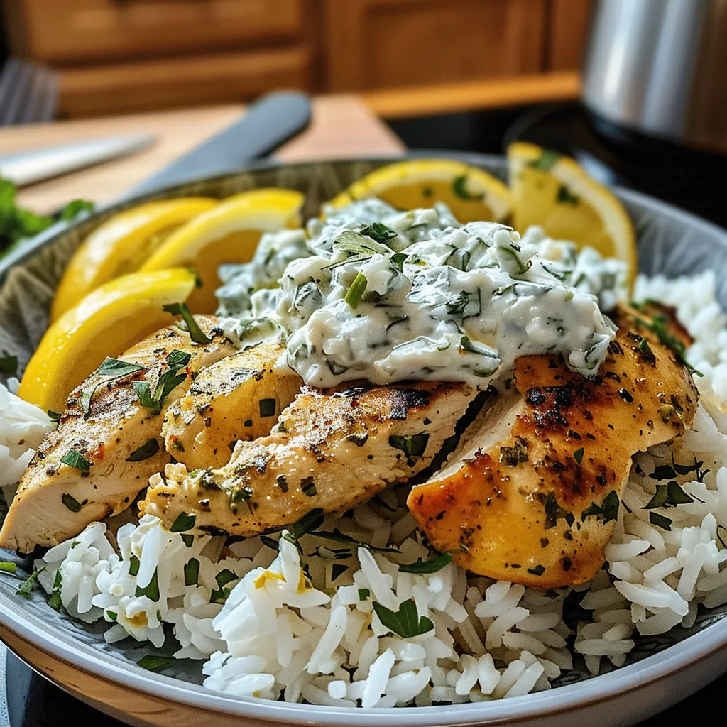 Tips for Dump-and-Bake Chicken Tzatziki with Rice