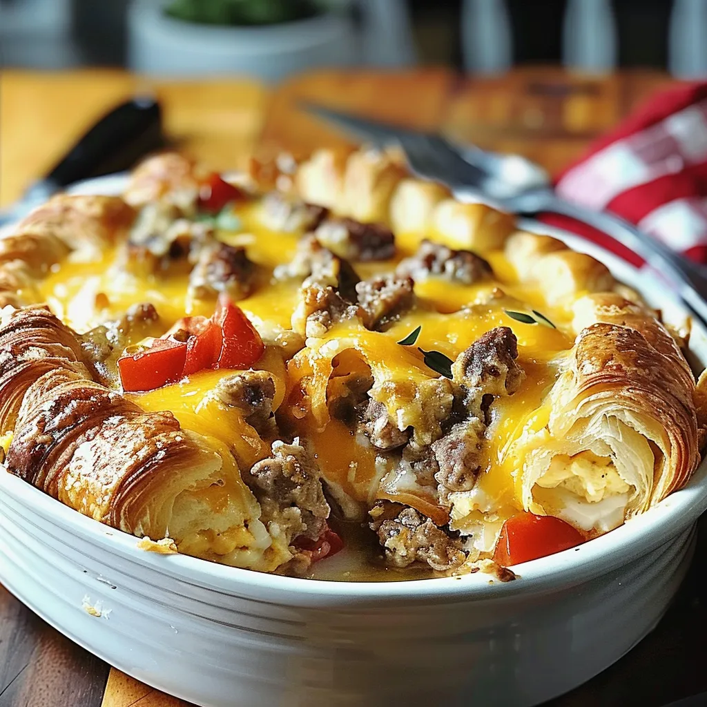 Tips for Overnight Croissant Breakfast Casserole