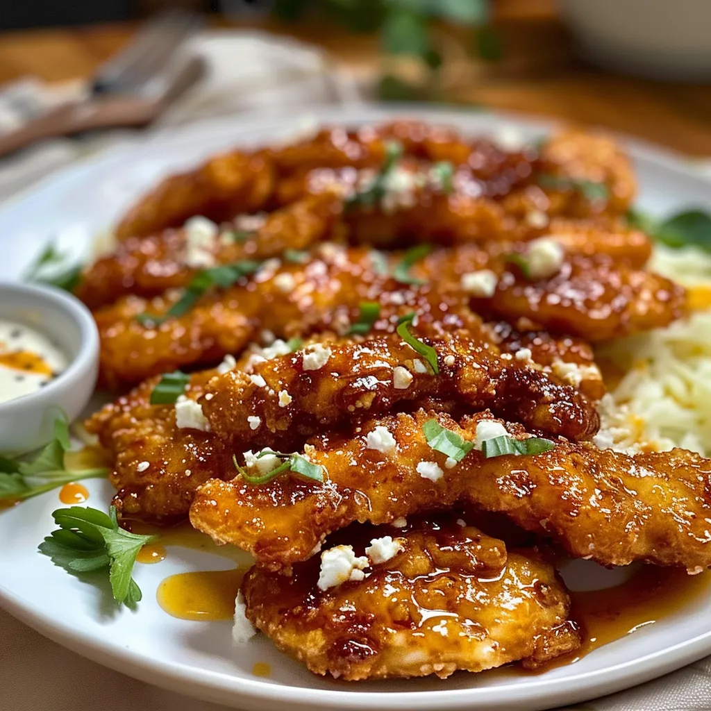 Tips for Crispy Hot Honey Feta Chicken