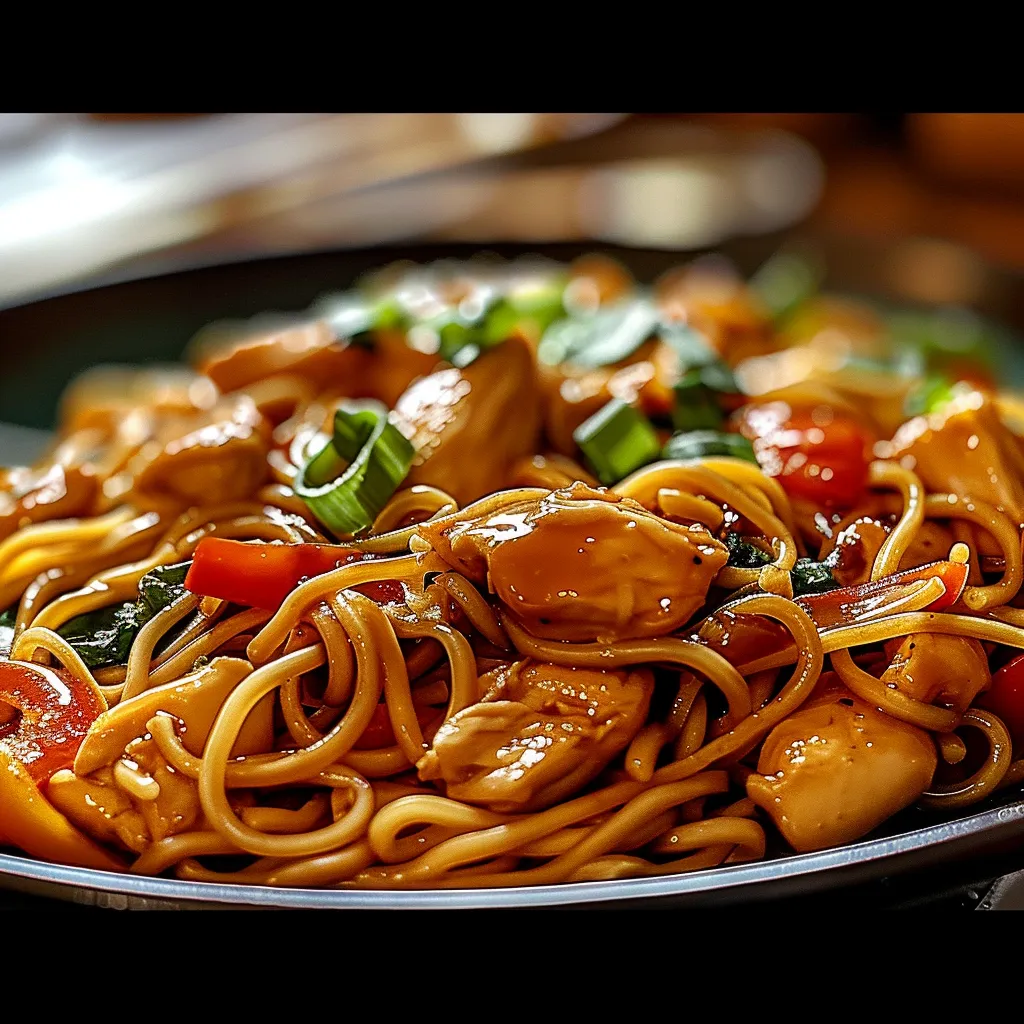 Tips for Chicken Spaghetti Lo Mein