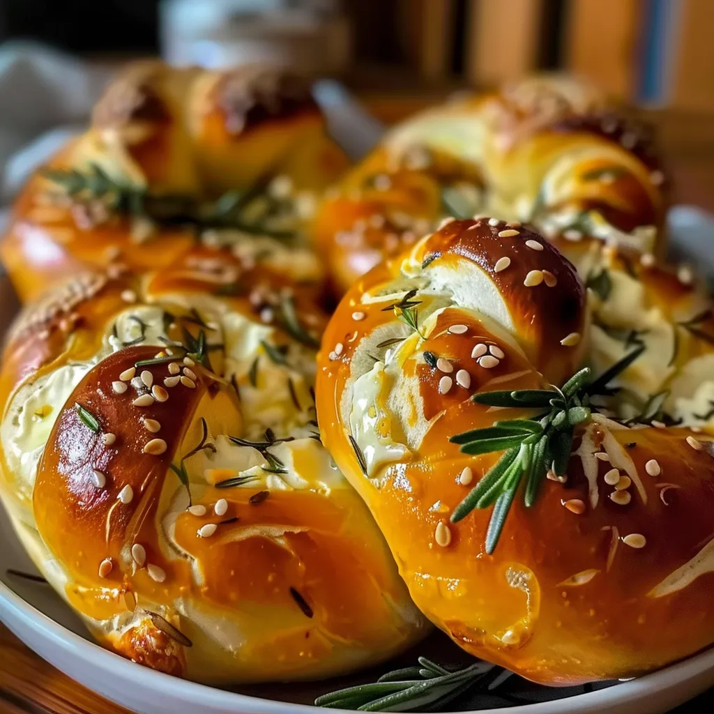 Tips for Soft Mozzarella Stuffed Pretzels with Fresh Rosemary