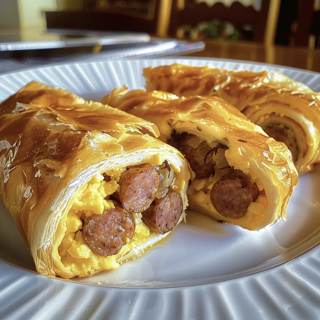Tips for Sausage, Egg Breakfast Roll-Ups