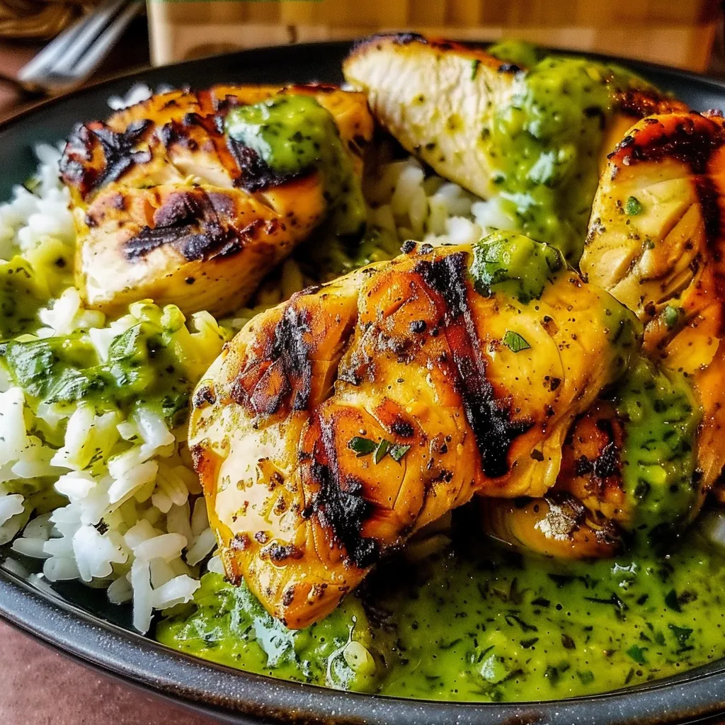 Tips for Peruvian Chicken & Rice with Green Sauce