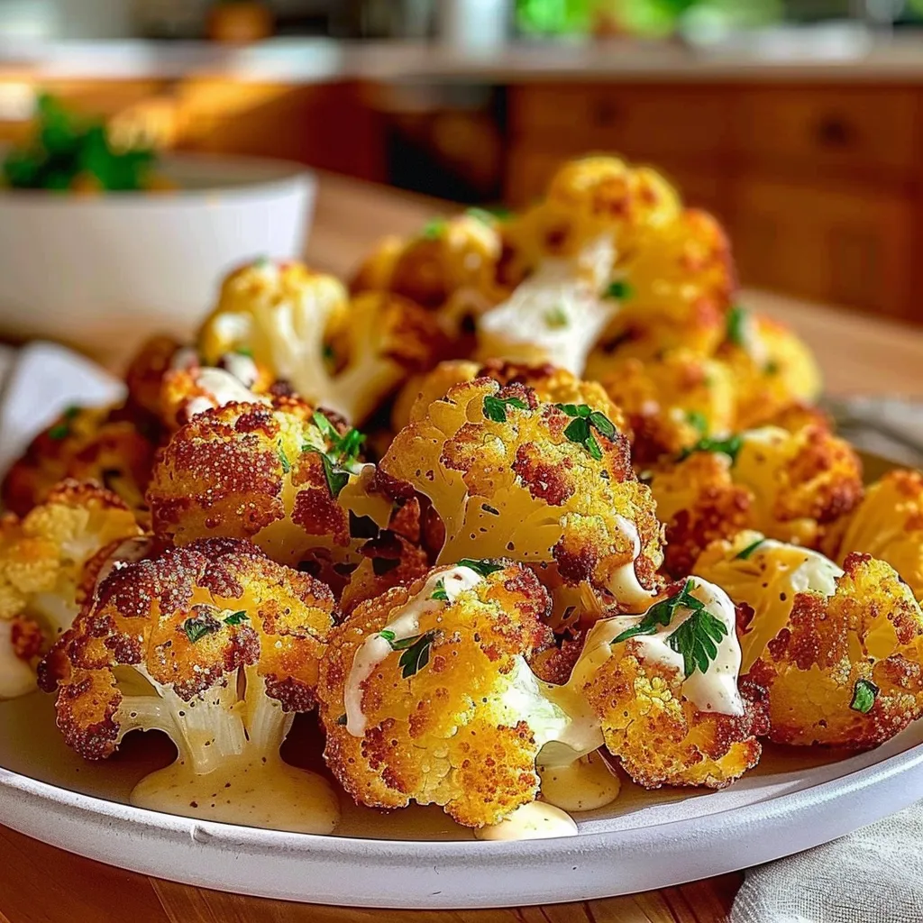 Tips for Crispy Baked Cauliflower Bites with Garlic Sauce