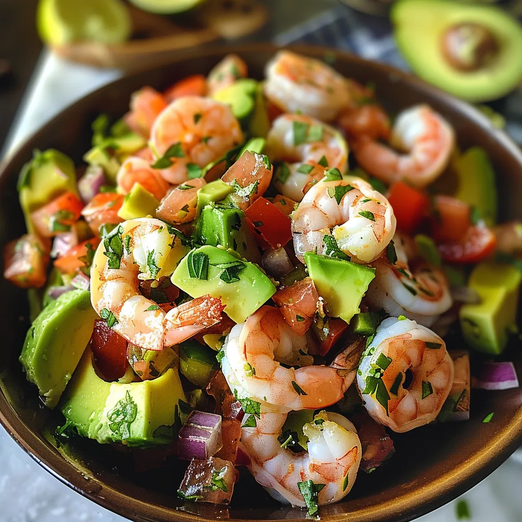 Tips for Healthy Avocado Salsa Shrimp Salad
