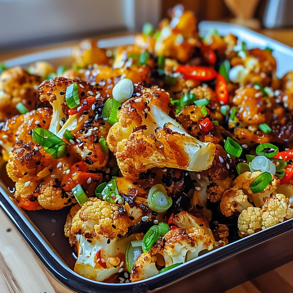 Tips for Sweet and Spicy Baked Cauliflower