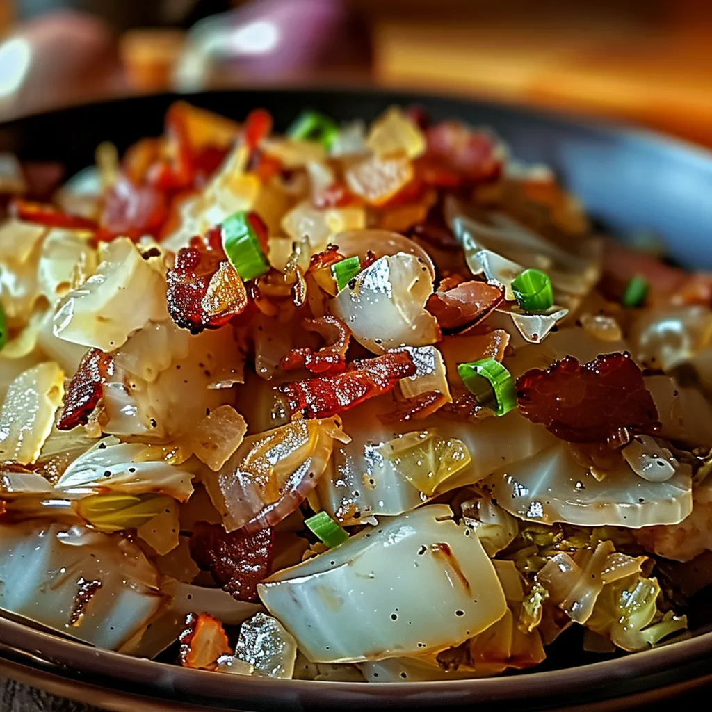Tips for Fried Cabbage with Bacon, Onion, and Garlic