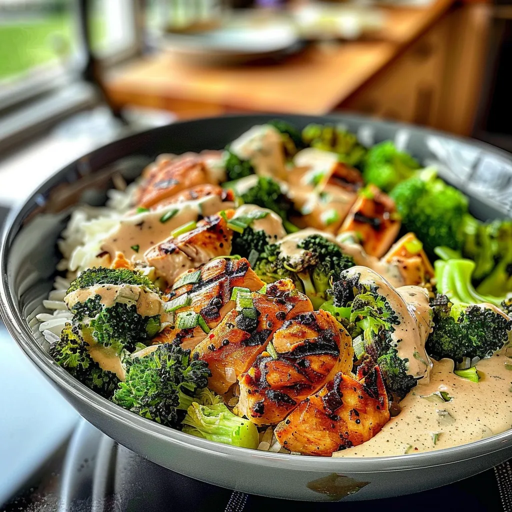 Tips for Grilled Chicken & Broccoli Bowls 