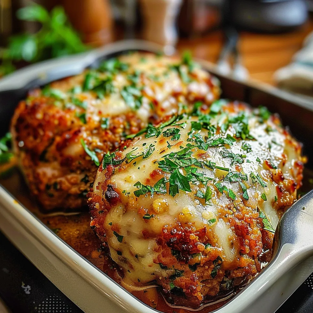 Tips for Garlic Parmesan Chicken Meatloaves 