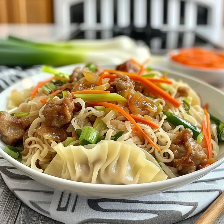 Potsticker Noodle Bowls – A Delicious Fusion Dish