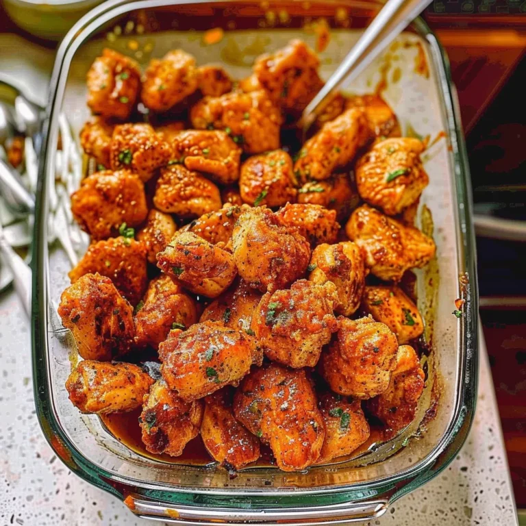 Easy Oven Baked Chicken Bites: Quick & Tasty Recipe
