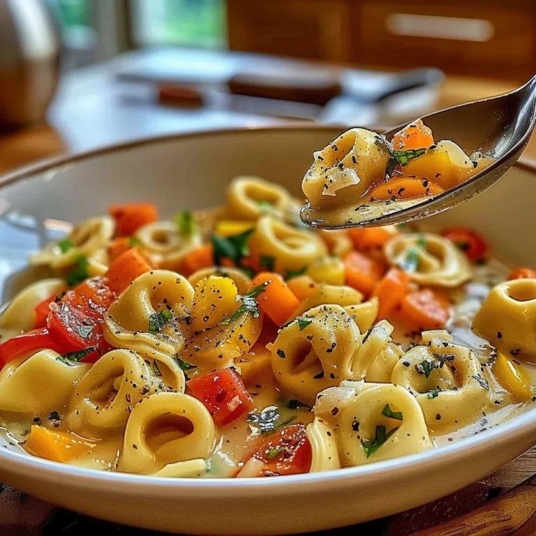 Cheese Tortellini with Summer Veggies Recipe: Fresh & Easy