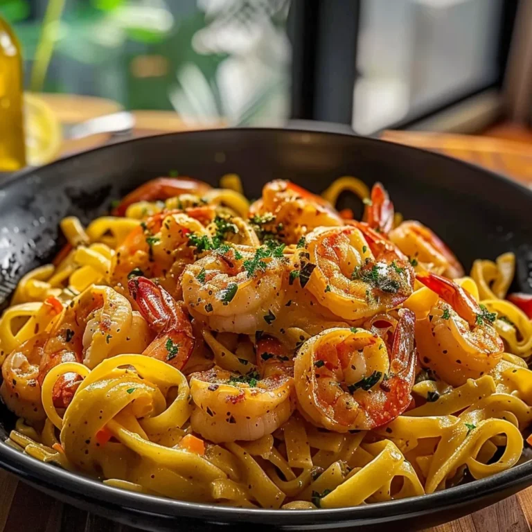 Jamaican Shrimp Pasta: A Creamy Delight Recipe