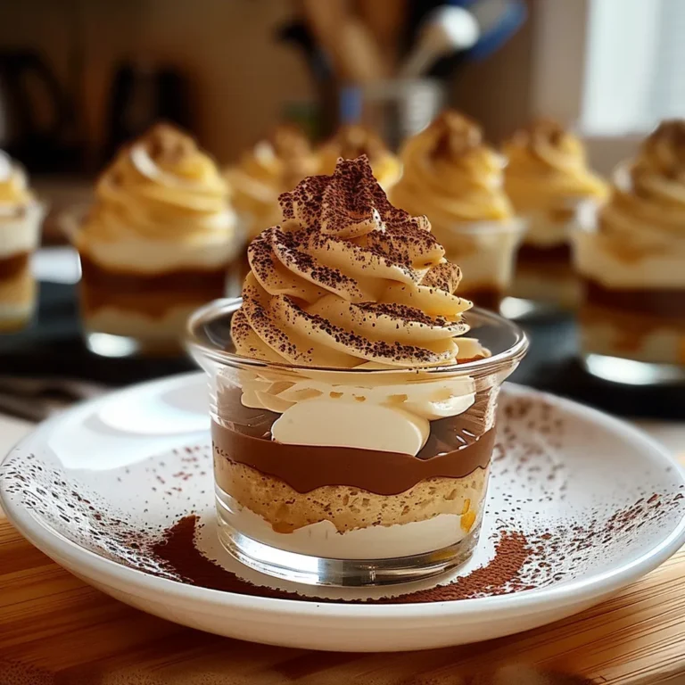 MINI TIRAMISU CUPS: Easy, Delightful Dessert Recipe