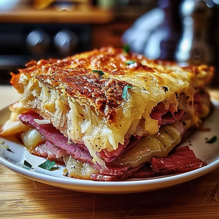 Homemade Reuben Bake 🥪✨: A Delicious Twist on Tradition