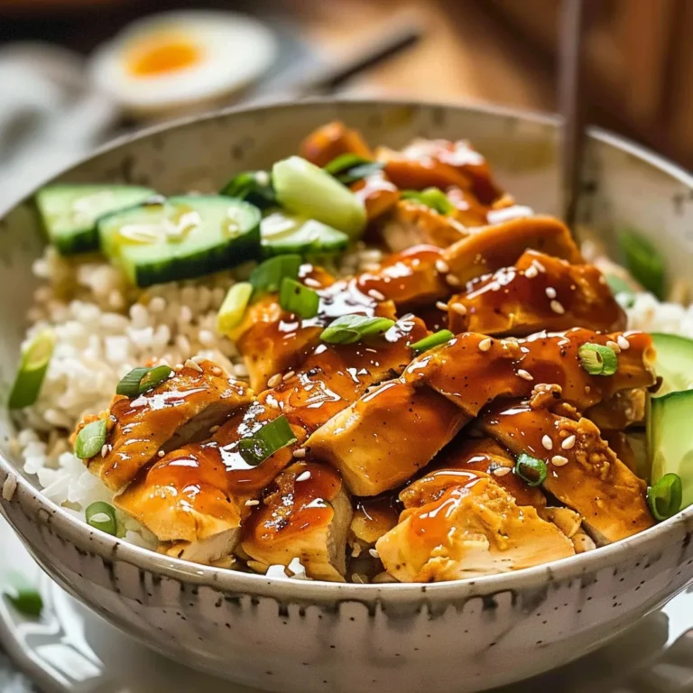 Hot Honey Chicken Bowls: A Sweet and Spicy Delight