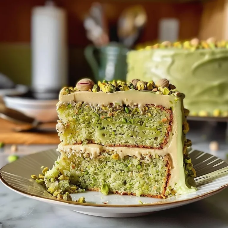 White Chocolate Pistachio Cake: A Decadent Delight