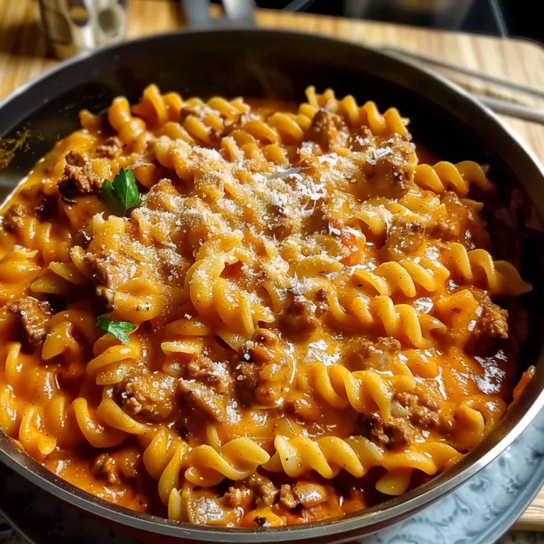 One Pot Creamy Tomato Beef Pasta: A Hearty Dinner Delight