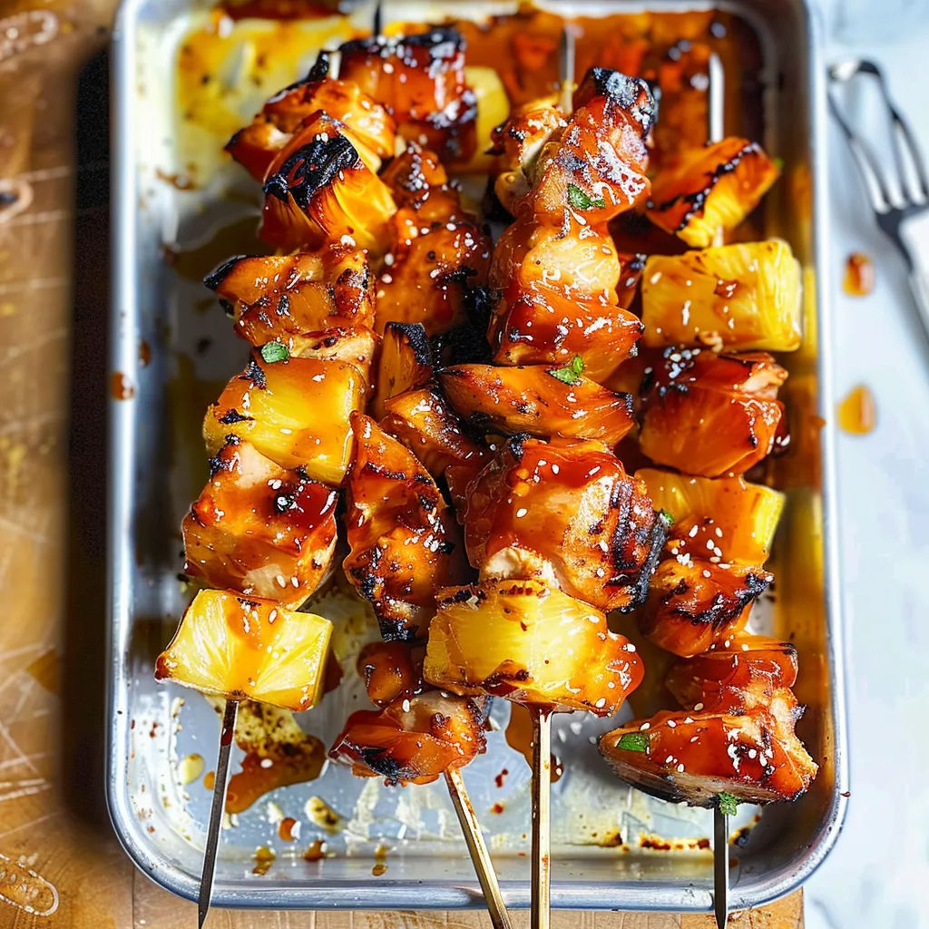 Tips for BBQ Pineapple Chicken Kabobs