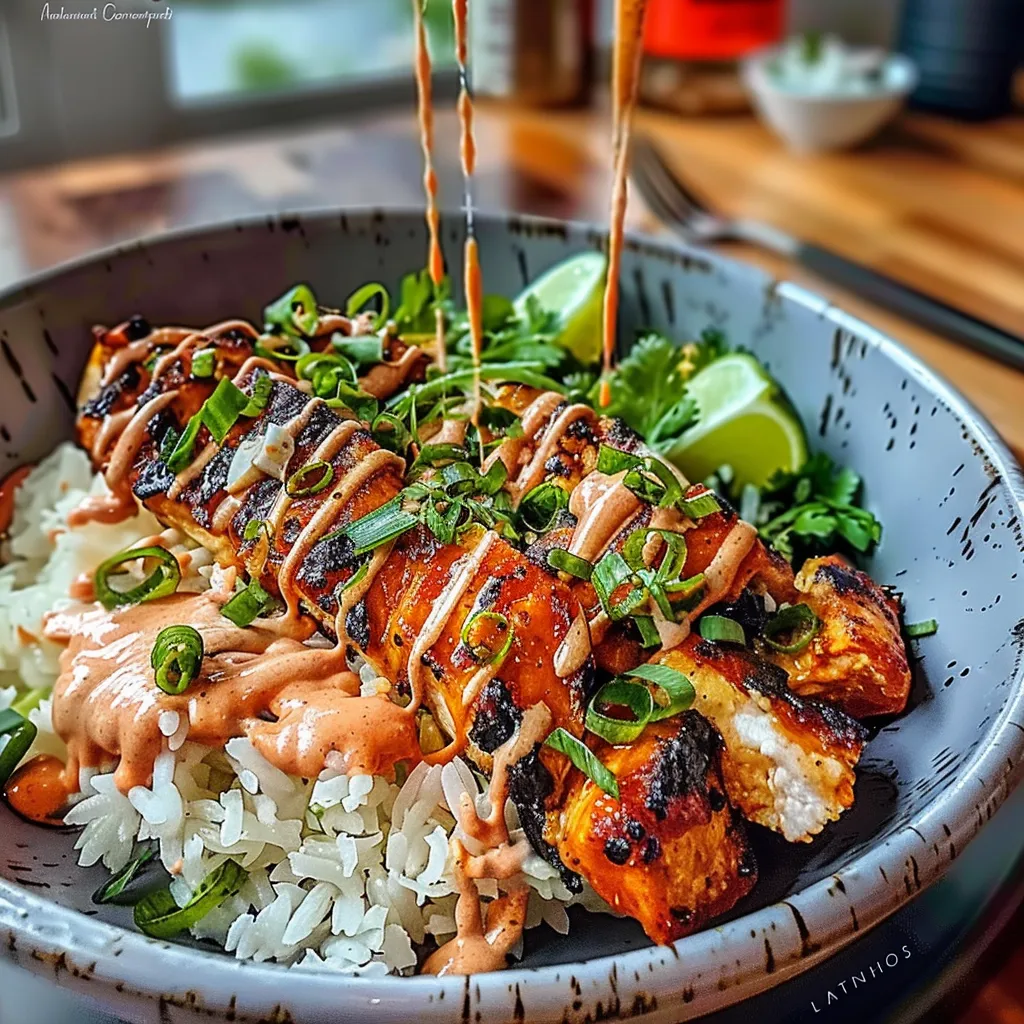 Tips for Sweet Chili Chicken Bowl with Coconut Lime Drizzle