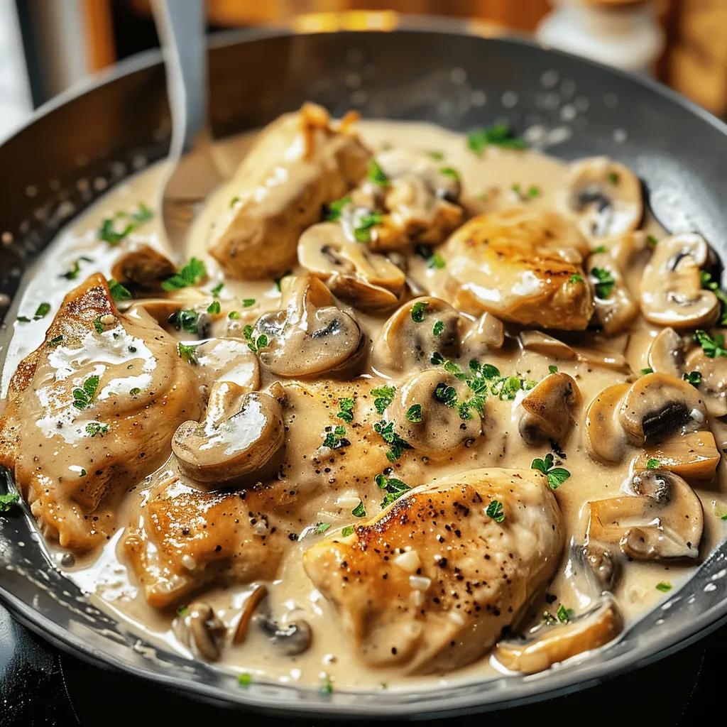 Tips for Creamy Mushroom Chicken