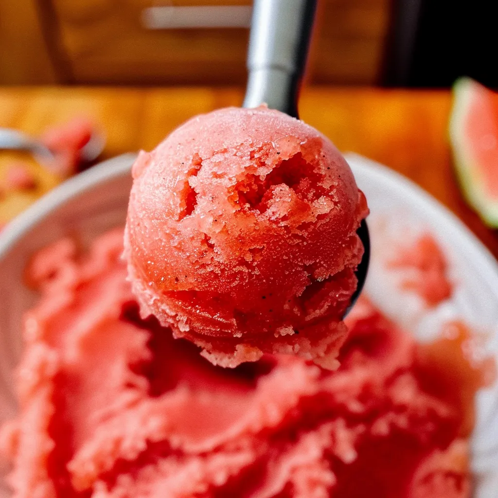 Tips for 2-Ingredient Honey Watermelon Sorbet