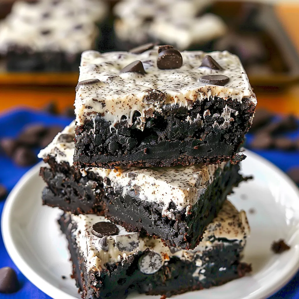 Tips for Fudgy Cookies and Cream Brownies