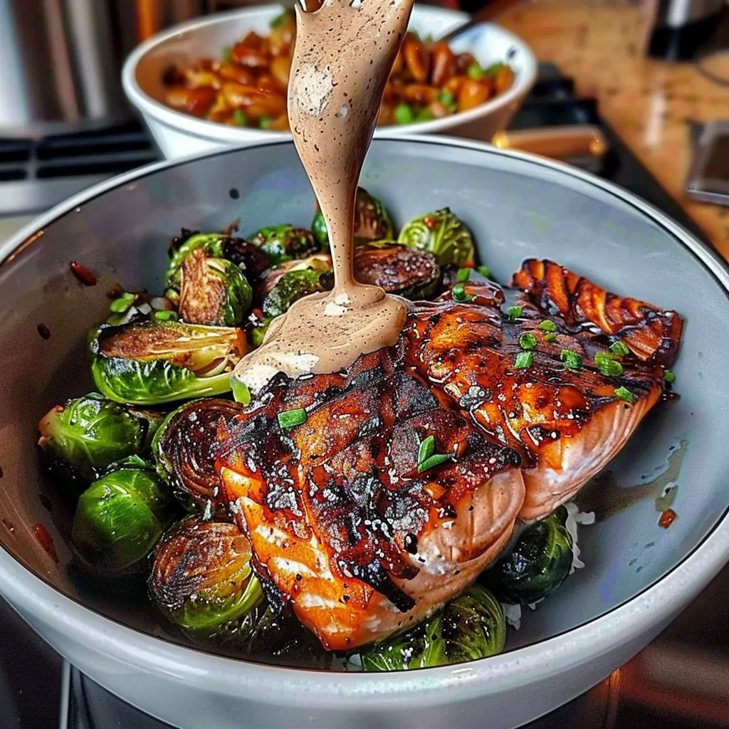 Tips for Teriyaki Salmon Bowls with Crispy Brussels Sprouts
