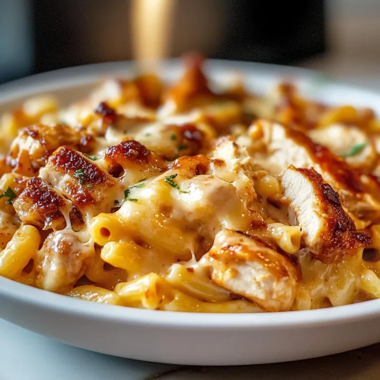 BBQ Chicken Mac and Cheese: Creamy Comfort Food Delight