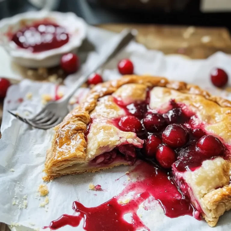 Cherry Galette: A Deliciously Simple Dessert Recipe
