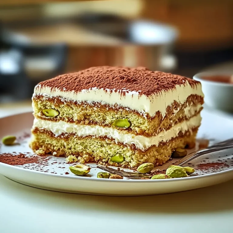 How to Make a Perfect Pistachio Tiramisu at Home