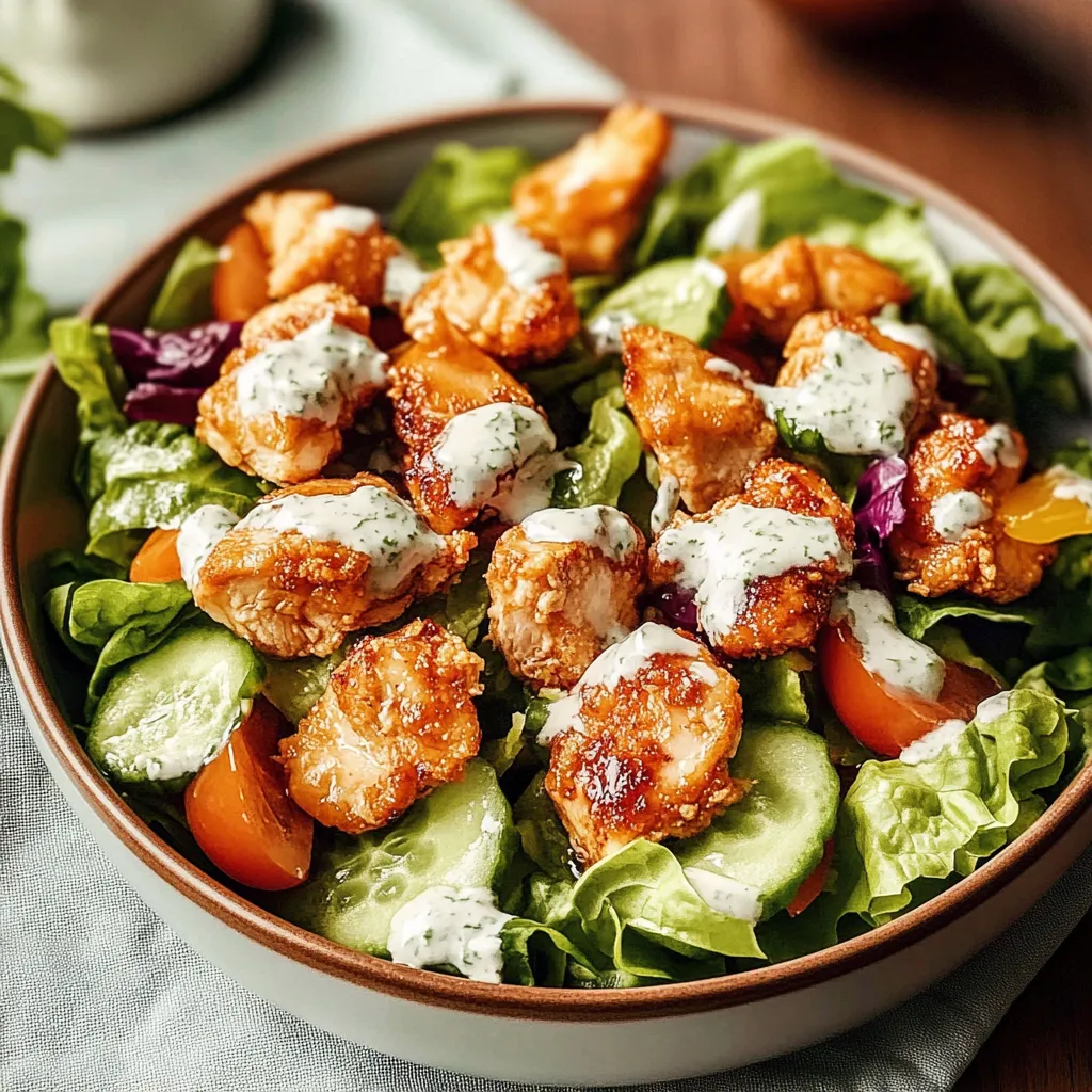 Tips for Crunchy Hot Honey Chicken Salad