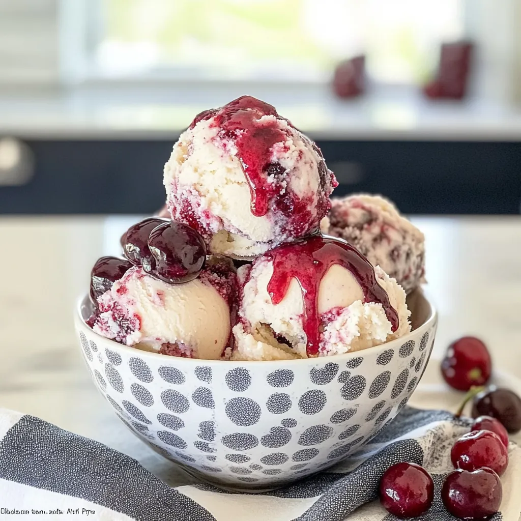 Tips for Cherry Vanilla Ice Cream Recipe