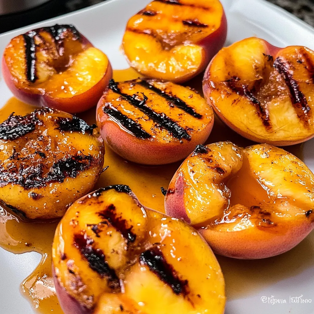 Tips for Grilled Peaches