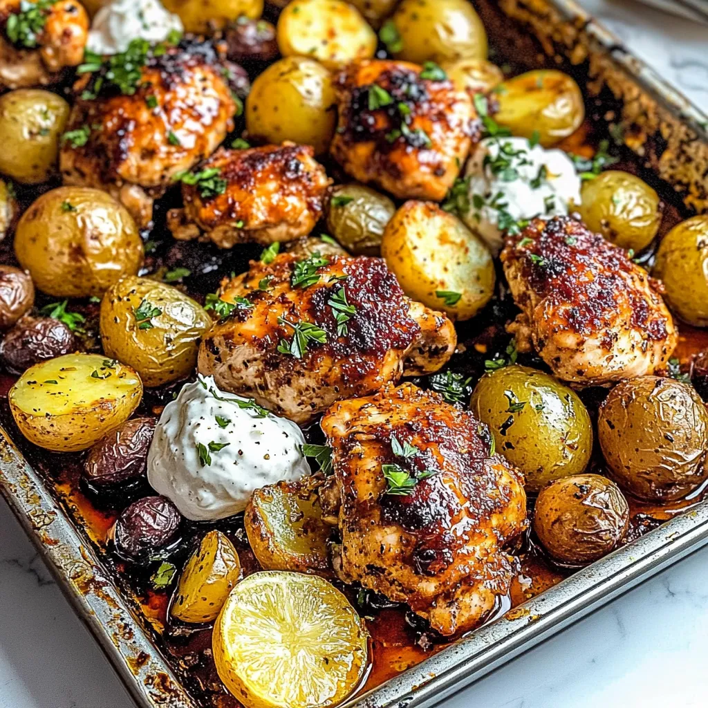 Tips for Sheet Pan Lemon Balsamic Chicken And Potatoes Recipe