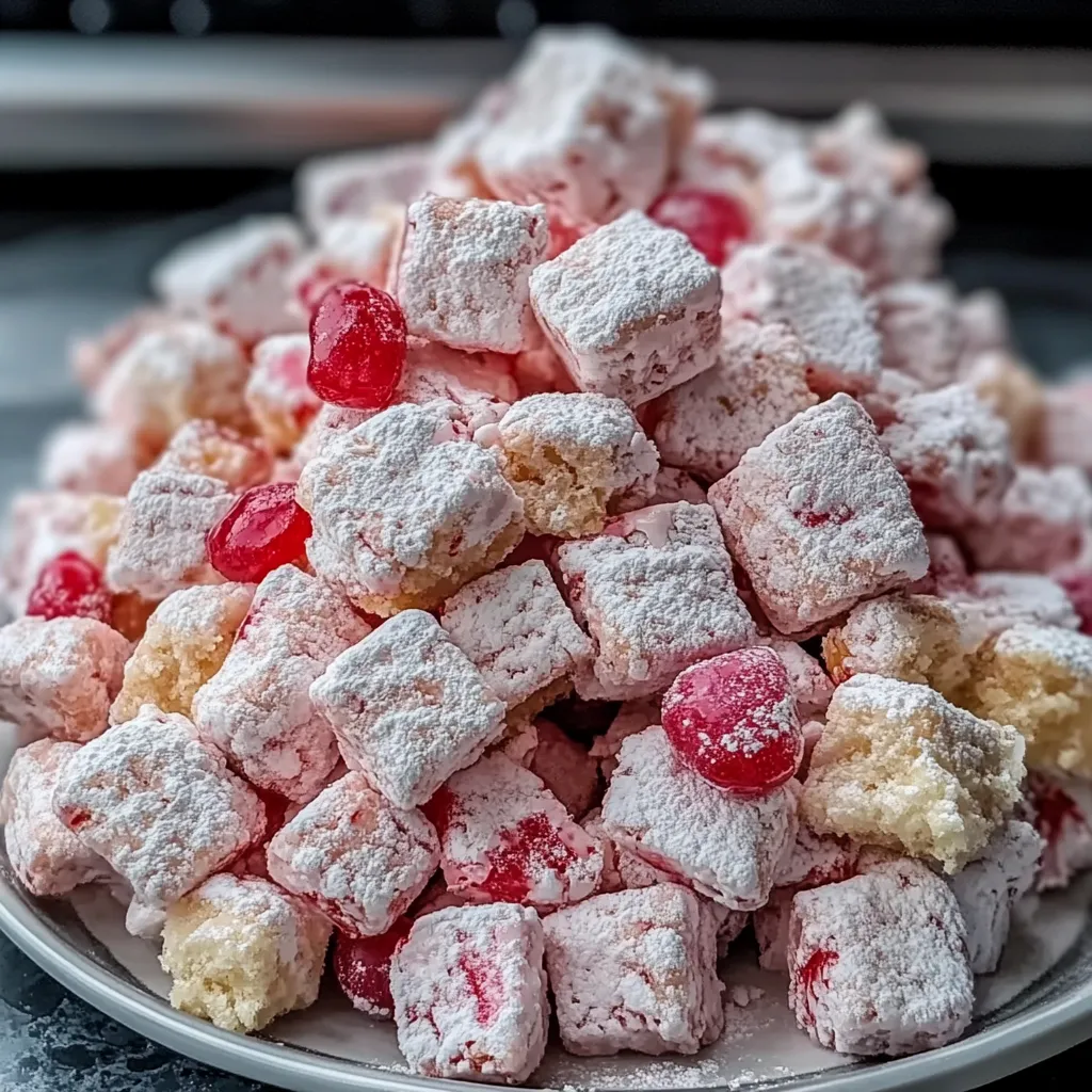 Tips for Cherry Cheesecake Puppy Chow